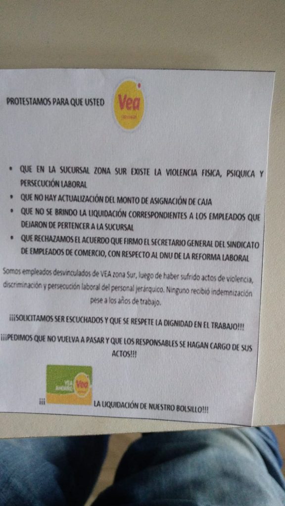 TRABAJADORES DE SALTA MOVILIZAN CONTRA CENCOSUD S.A 1 WhatsApp Image 2024 01 03 at 23.48.35