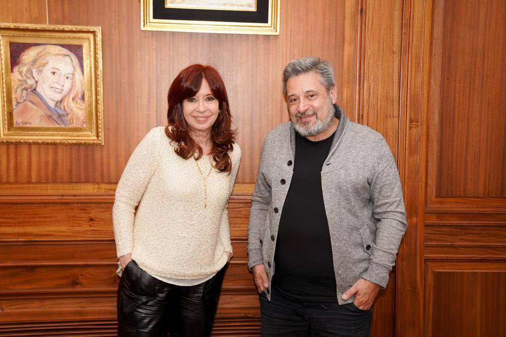 Víctor Santa María Ahora tuvo su cara a cara con CFK aseguró que «sin duda» debe conducir el PJ Nacional 1 image 19